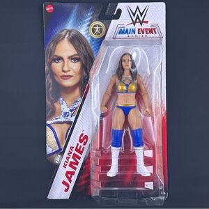 Mattel WWE Main Event Series 154 Kiana James Wrestling Action Figure 2024 NXT